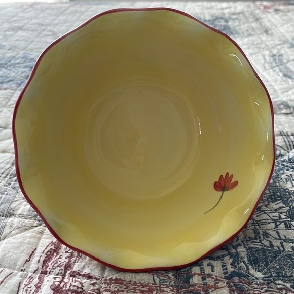COPY - Pfaltzgraff Napoli Ruffled 6” Bowl. - Picture 3 of 4